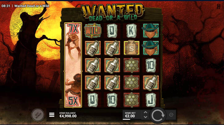 Wanted Dead or a Wild slot